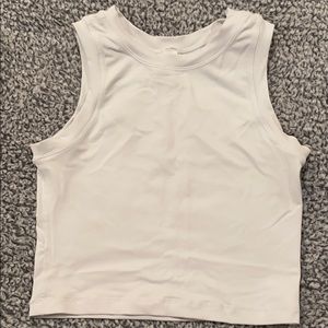 Paragon white crop top
